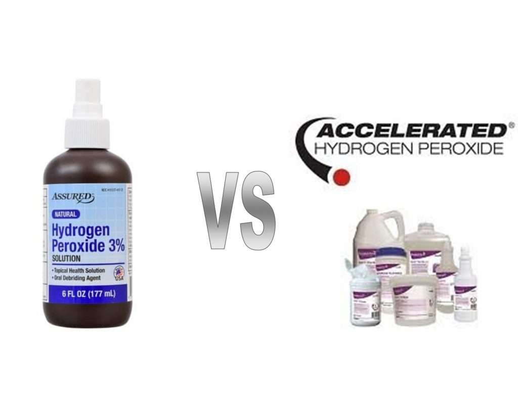 Is the Hydrogen Peroxide you buy at the drug store the same as Accelerated Hydrogen Peroxide?