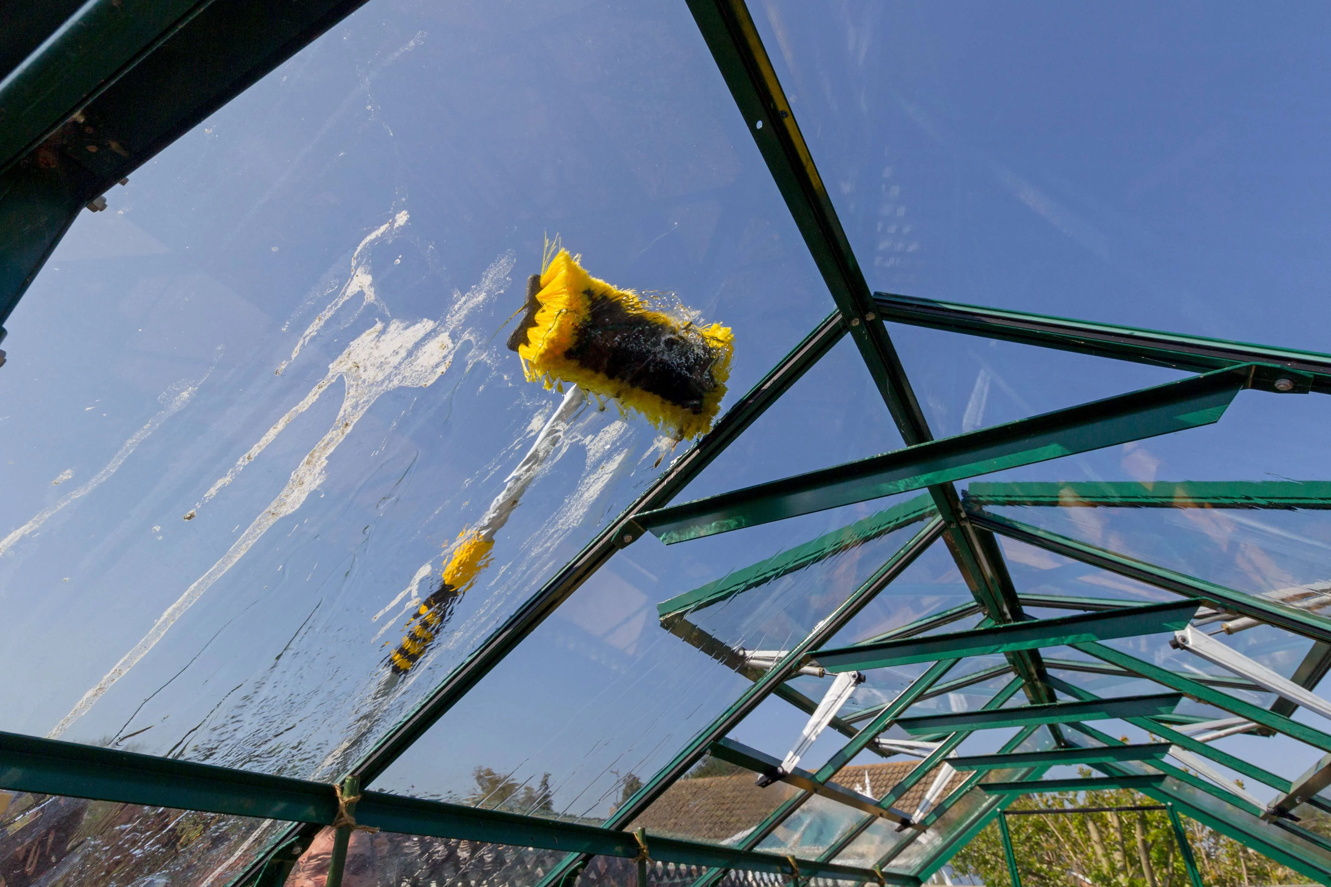 water fed pole window washing